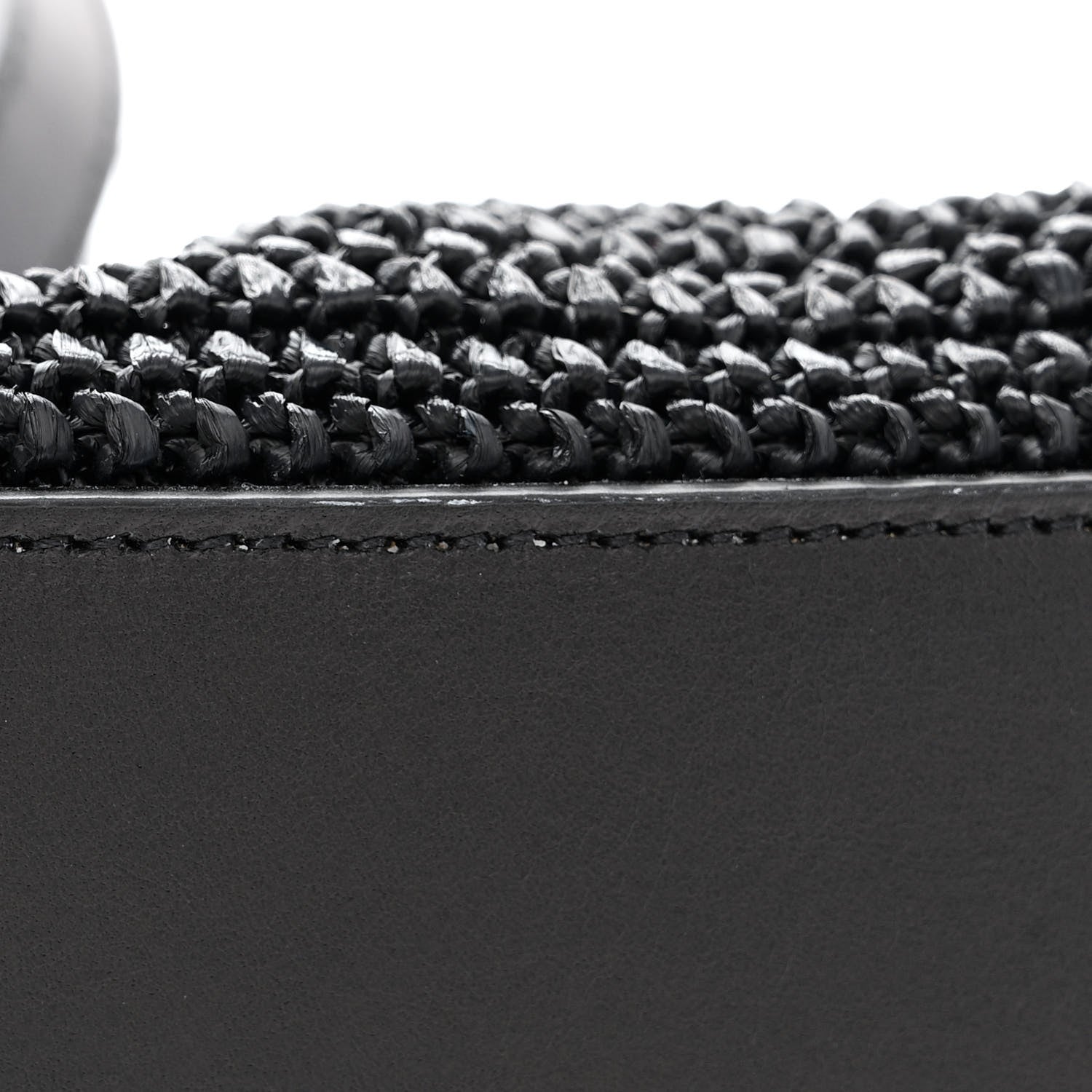 Saint Laurent Raffia Tote Black 13 of 13