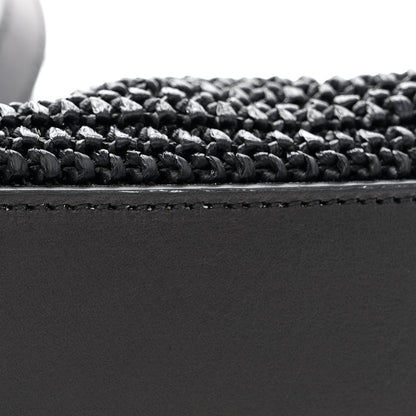Saint Laurent Raffia Tote Black 13 of 13