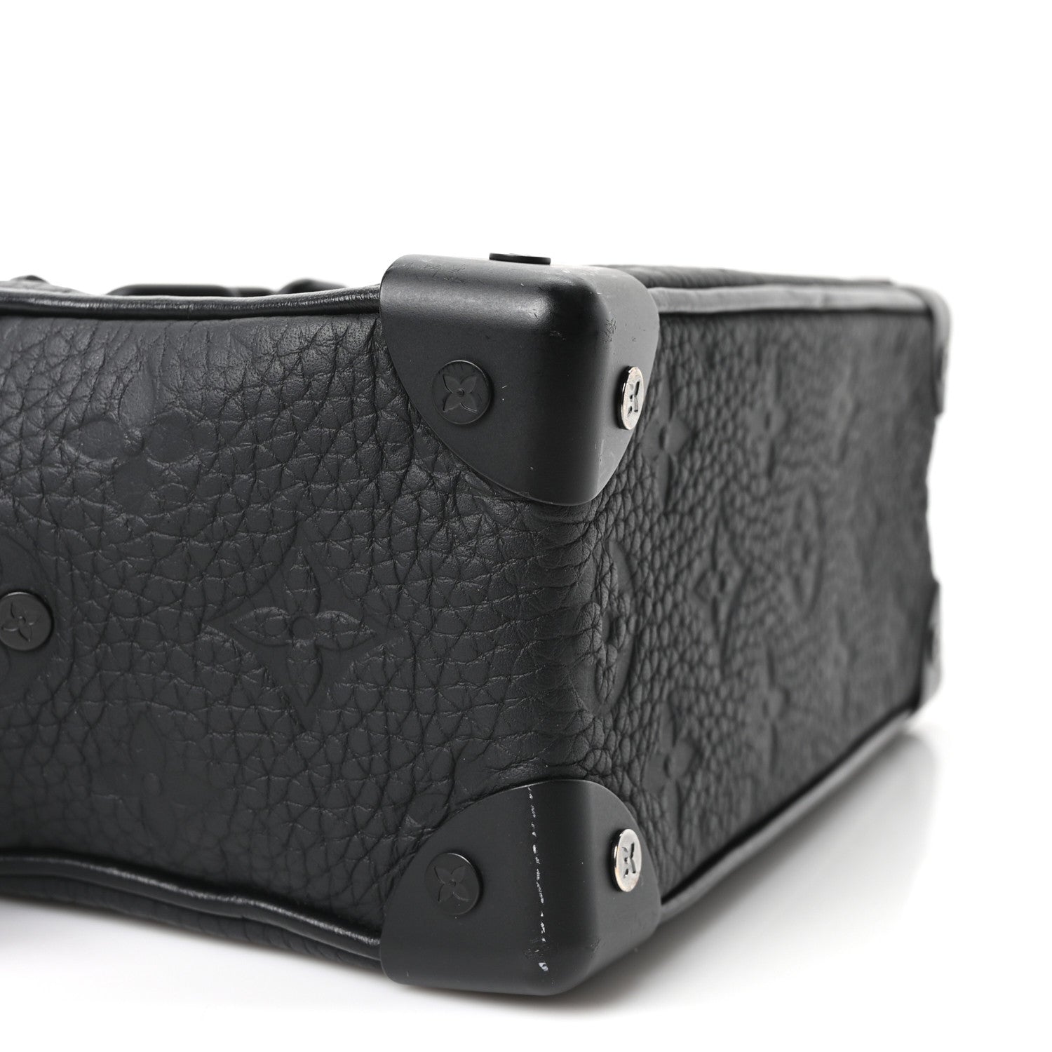 Louis Vuitton Taurillon Monogram Mini Soft Trunk Black 8 of 9