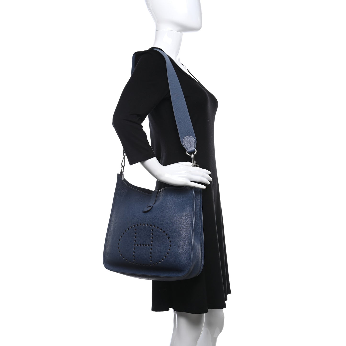 Buffle Skipper Evelyne PM Bleu Saphir