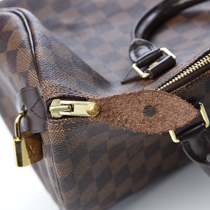 Louis Vuitton Damier Ebene Speedy 30 9 of 17
