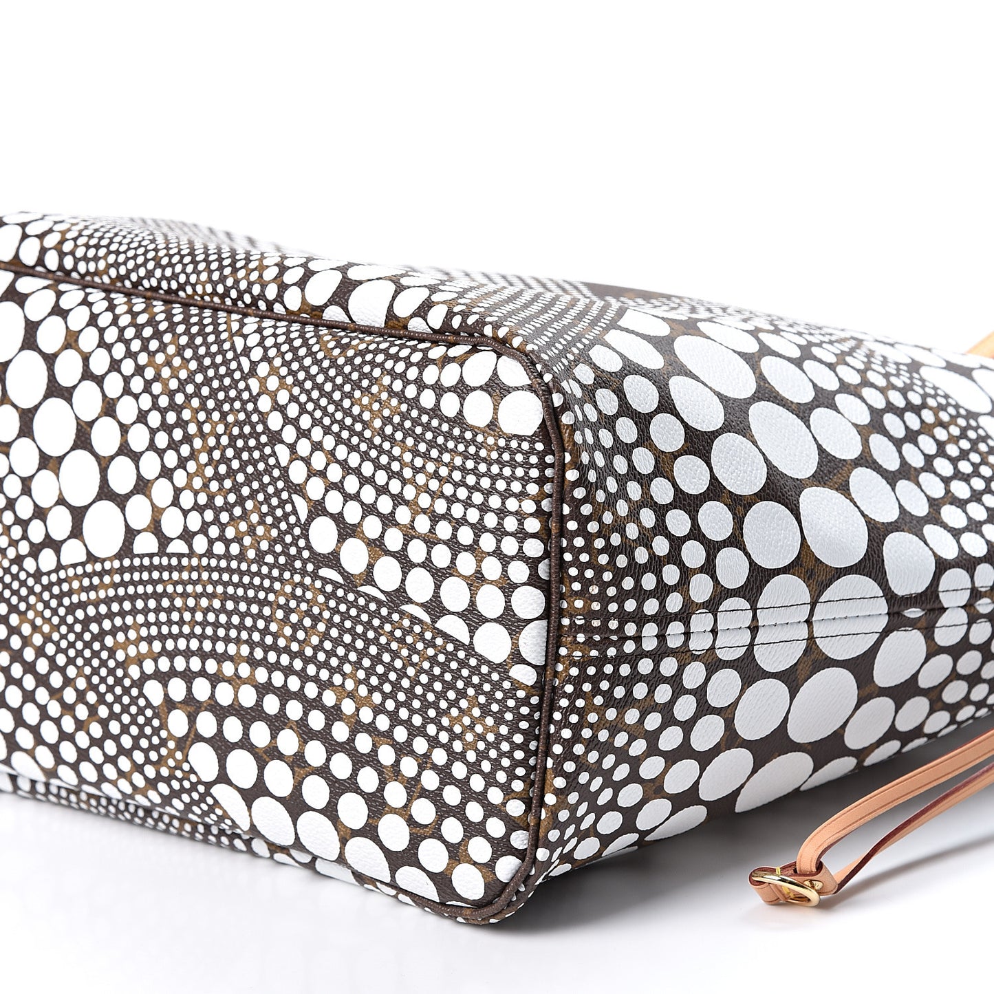 Monogram Kusama Waves Neverfull MM White