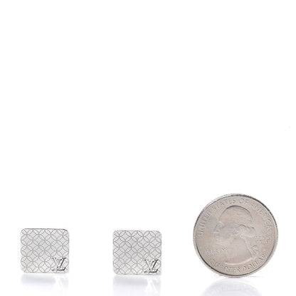 Louis Vuitton Steel Champs Elysees Cufflinks 2 of 4
