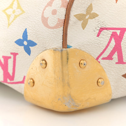Louis Vuitton Monogram Multicolor Speedy 30 White 17 of 18