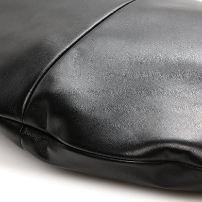 Saint Laurent Lambskin Small Amalia Hobo Black 10 of 10