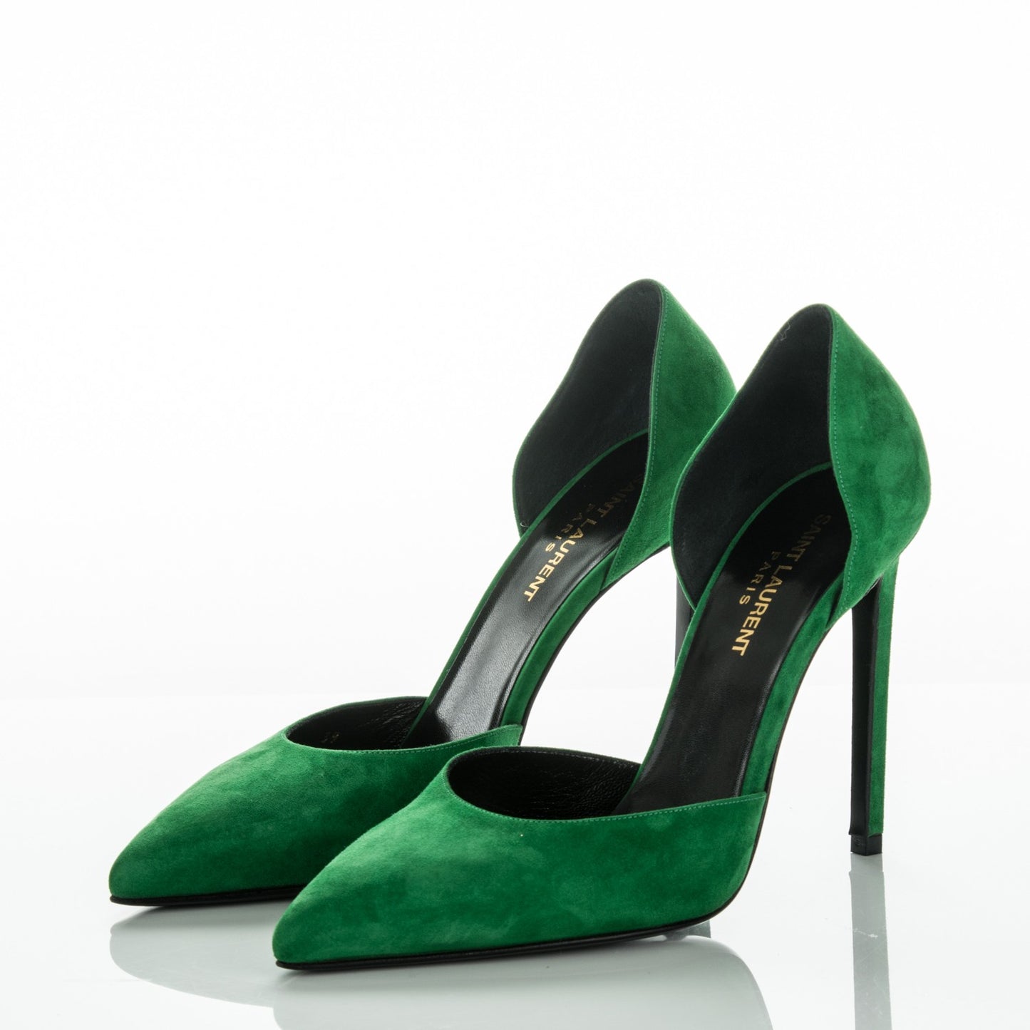 Suede Paris 105 D'orsay Escarpin Pumps 39 Toxic Green