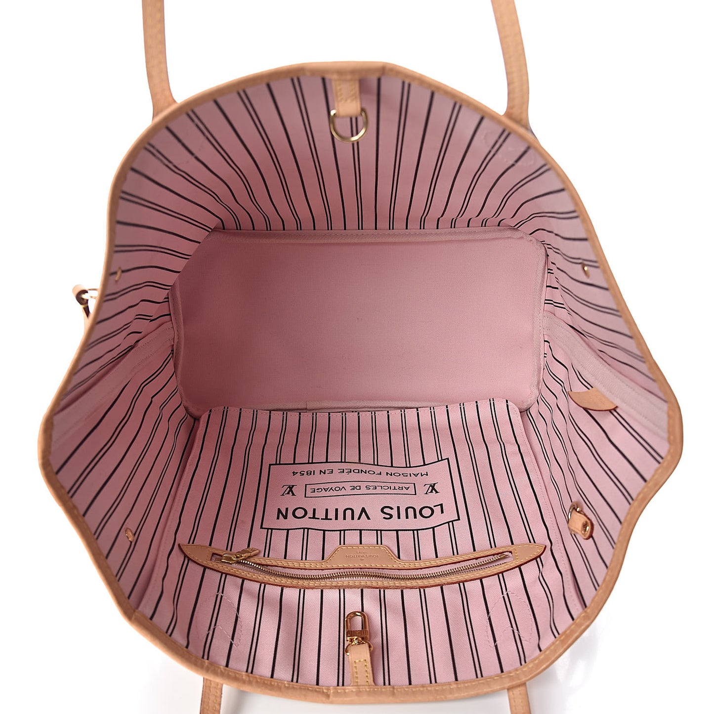 Monogram Neo Neverfull MM Rose Ballerine