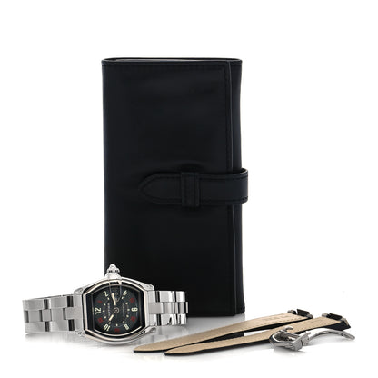 Cartier Stainless Steel 37mm Roadster Automatic Watch Black 5 of 5