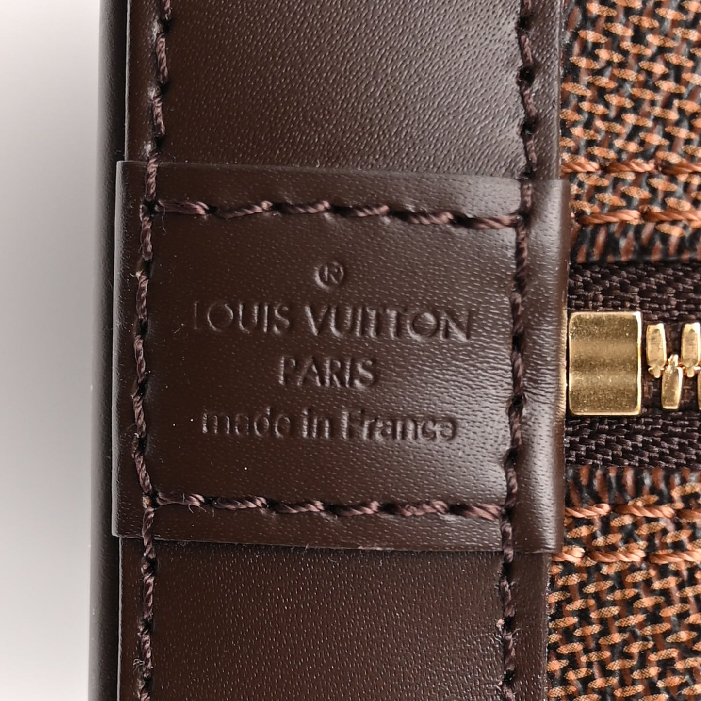 Damier Ebene Alma BB