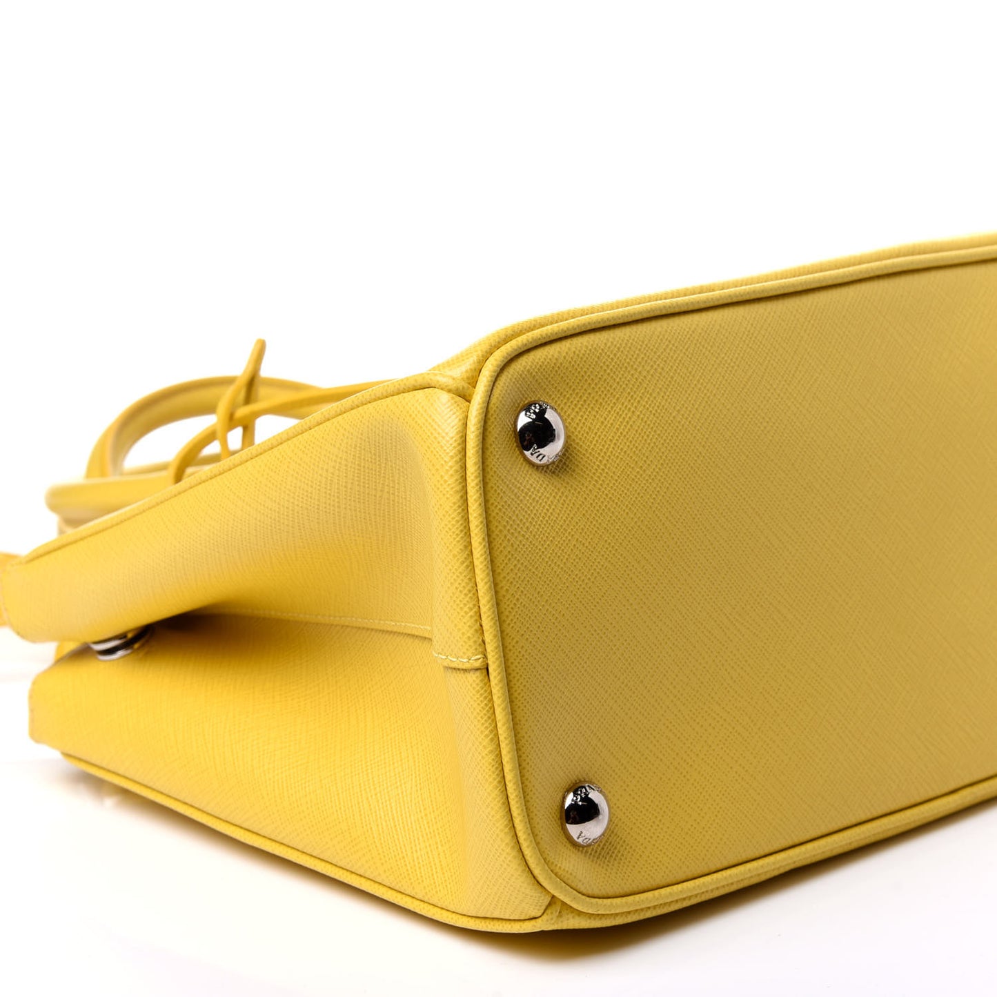 Saffiano Small Galleria Double Zip Tote Soleil
