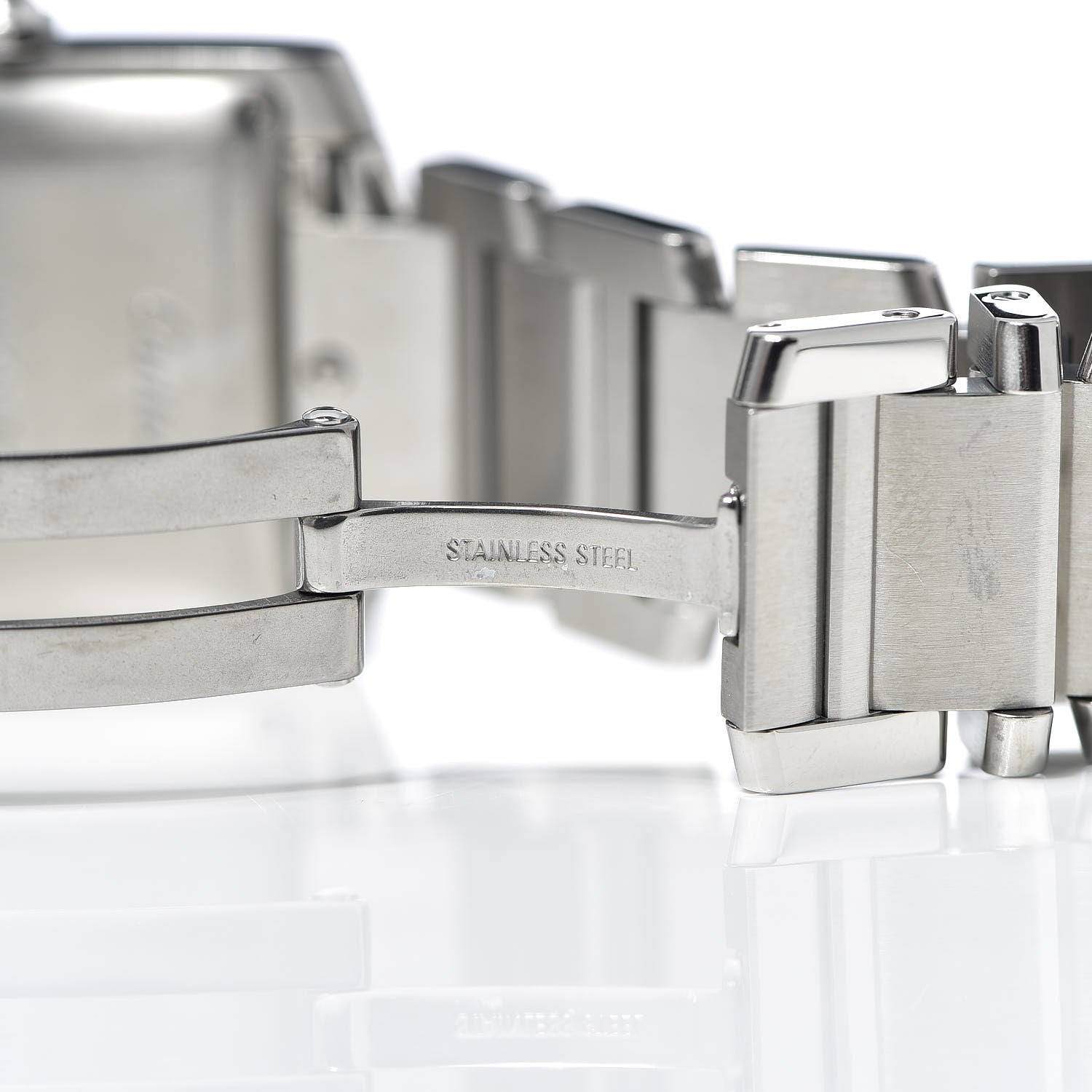 Cartier Stainless Steel 28mm Tank Francaise Automatic Watch 8 of 9