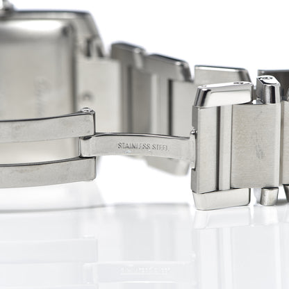 Cartier Stainless Steel 28mm Tank Francaise Automatic Watch 8 of 9