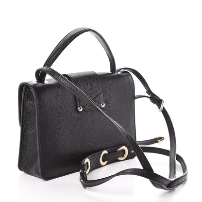Jimmy Choo Grainy Pebbled Rebel Crossbody Bag Black 3 of 12