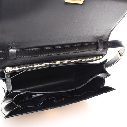 Celine Cobra Calfskin Medium Classic Box Flap Bag Yellow 5 of 6