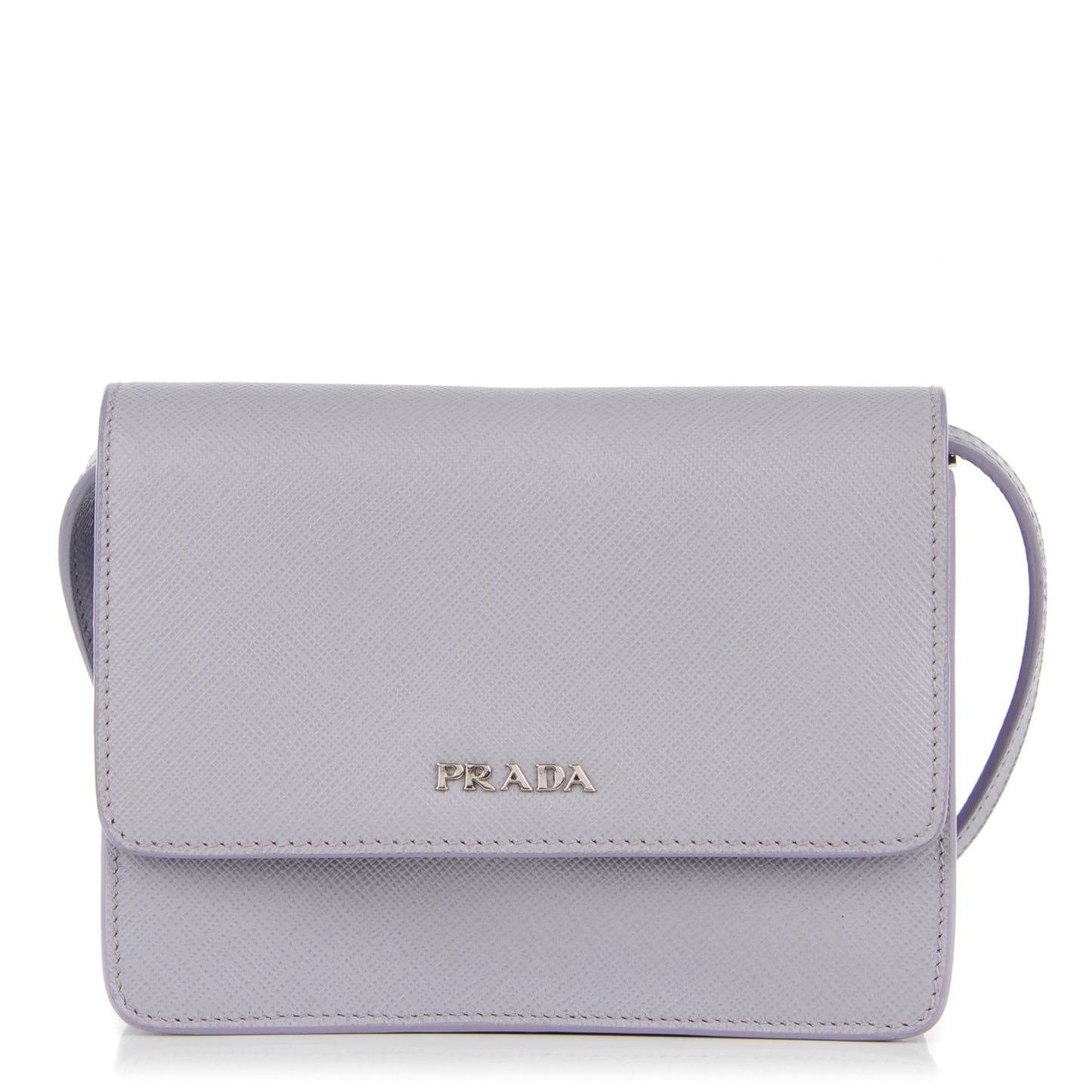 Saffiano Lux Crossbody Bag Glicine