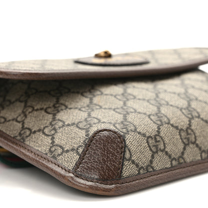 Gucci GG Supreme Monogram Neo Vintage Web Belt Bag Brown 9 of 10