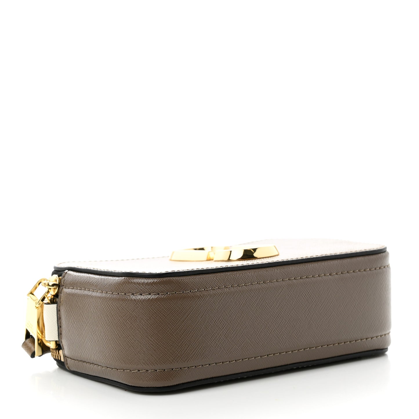 Saffiano Small Snapshot Camera Bag French Grey