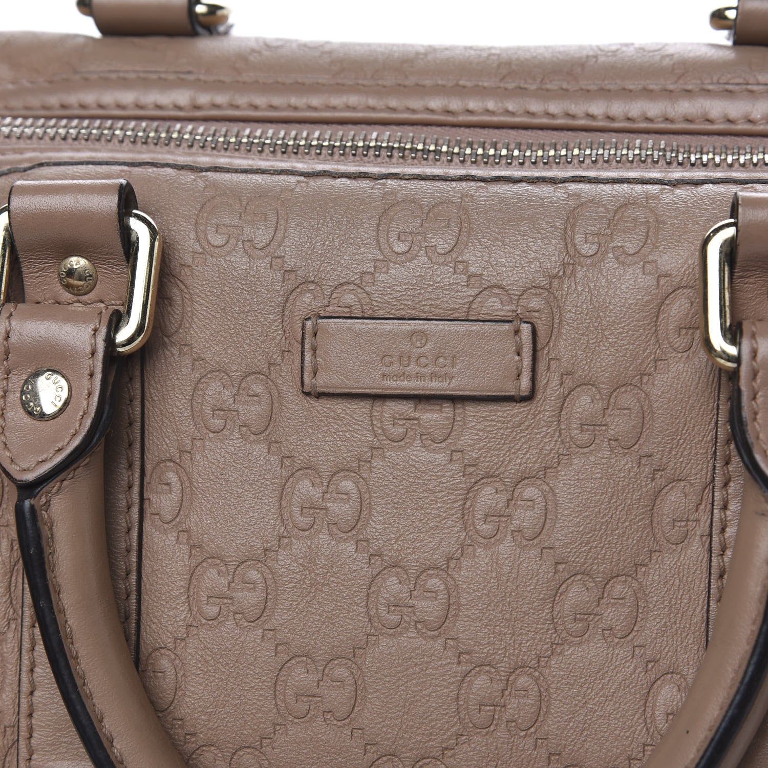 Gucci Guccissima Medium Joy Boston Winter Rose 8 of 18