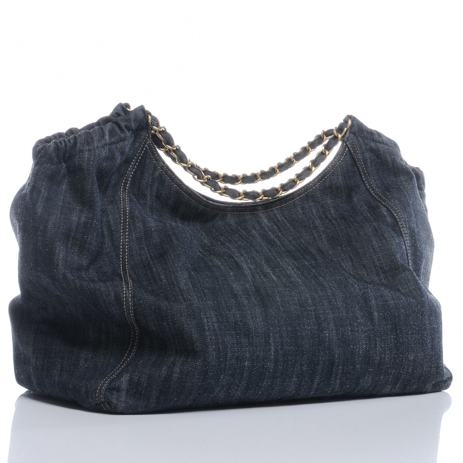 Chanel Denim XL Coco Cabas Tote 3 of 10