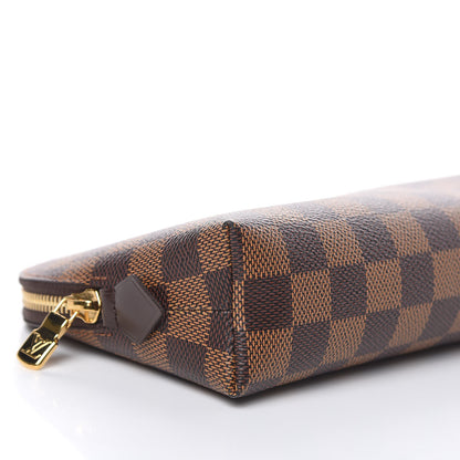 Louis Vuitton Damier Ebene Cosmetic Pouch GM 7 of 12