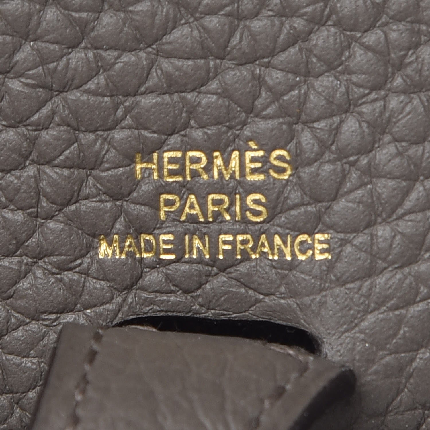 Hermes Taurillon Clemence Evelyne TPM Etain 6 of 9