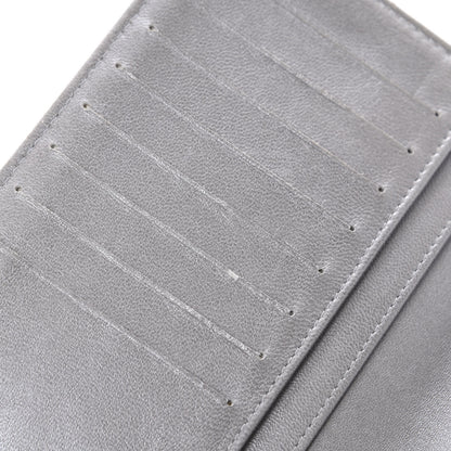 Chanel Lambskin Camellia Embossed Yen Wallet Black 11 of 11