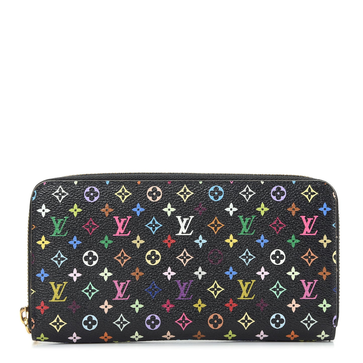 Monogram Multicolor Zippy Wallet Black Grenade