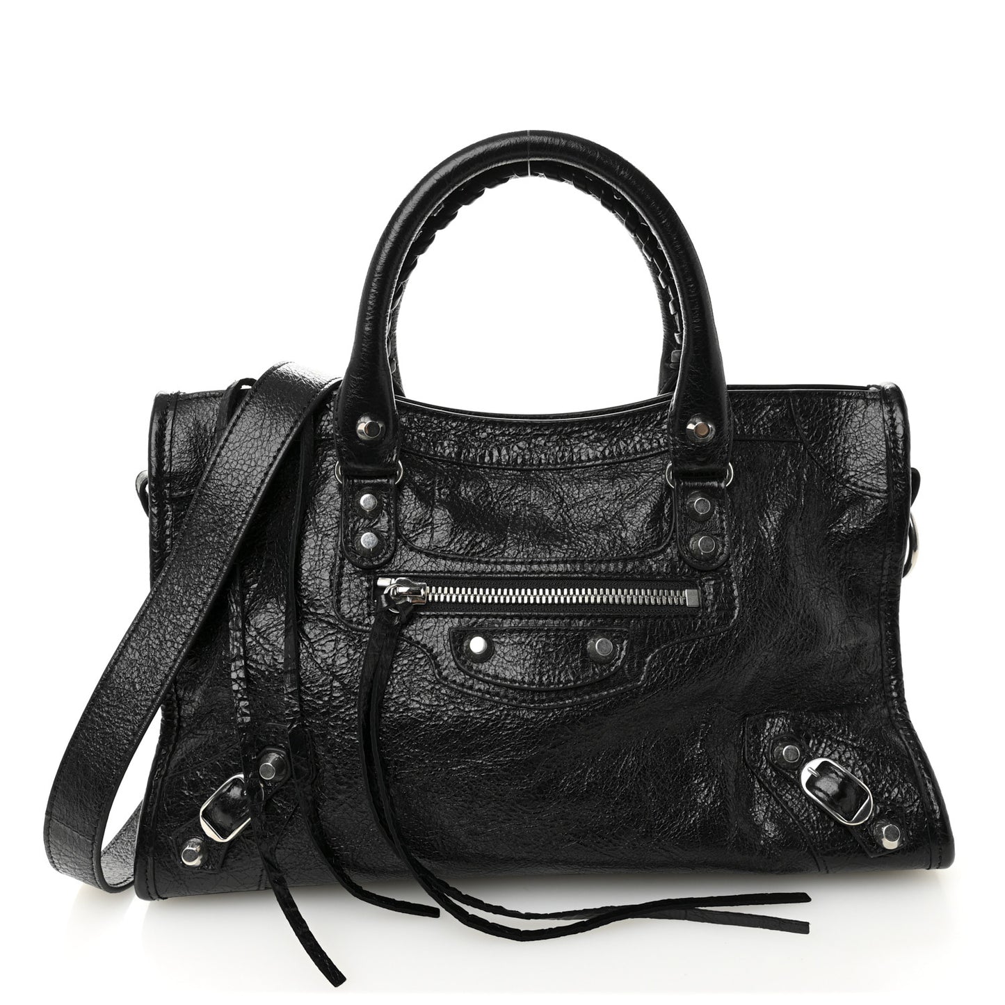 Agneau Arena Silver Hardware Small Le City Black