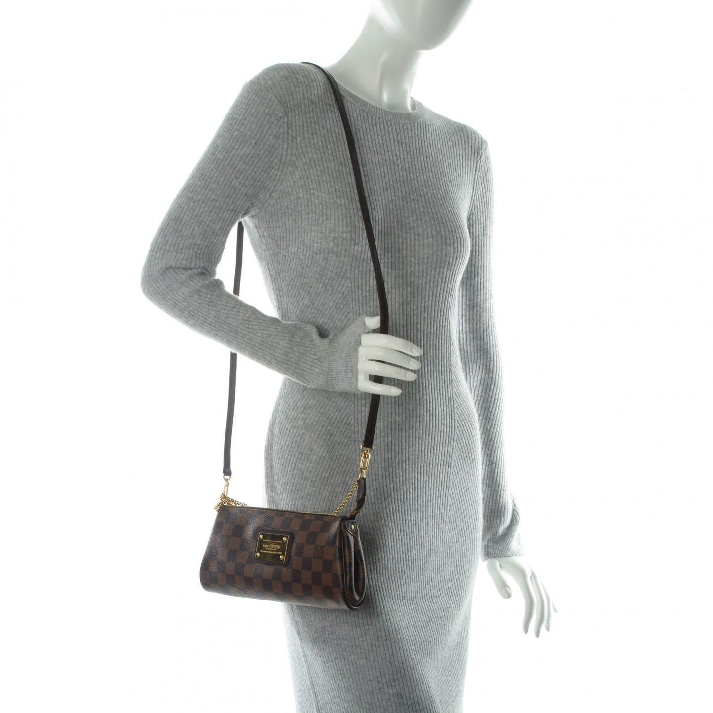 Damier Ebene Eva Clutch