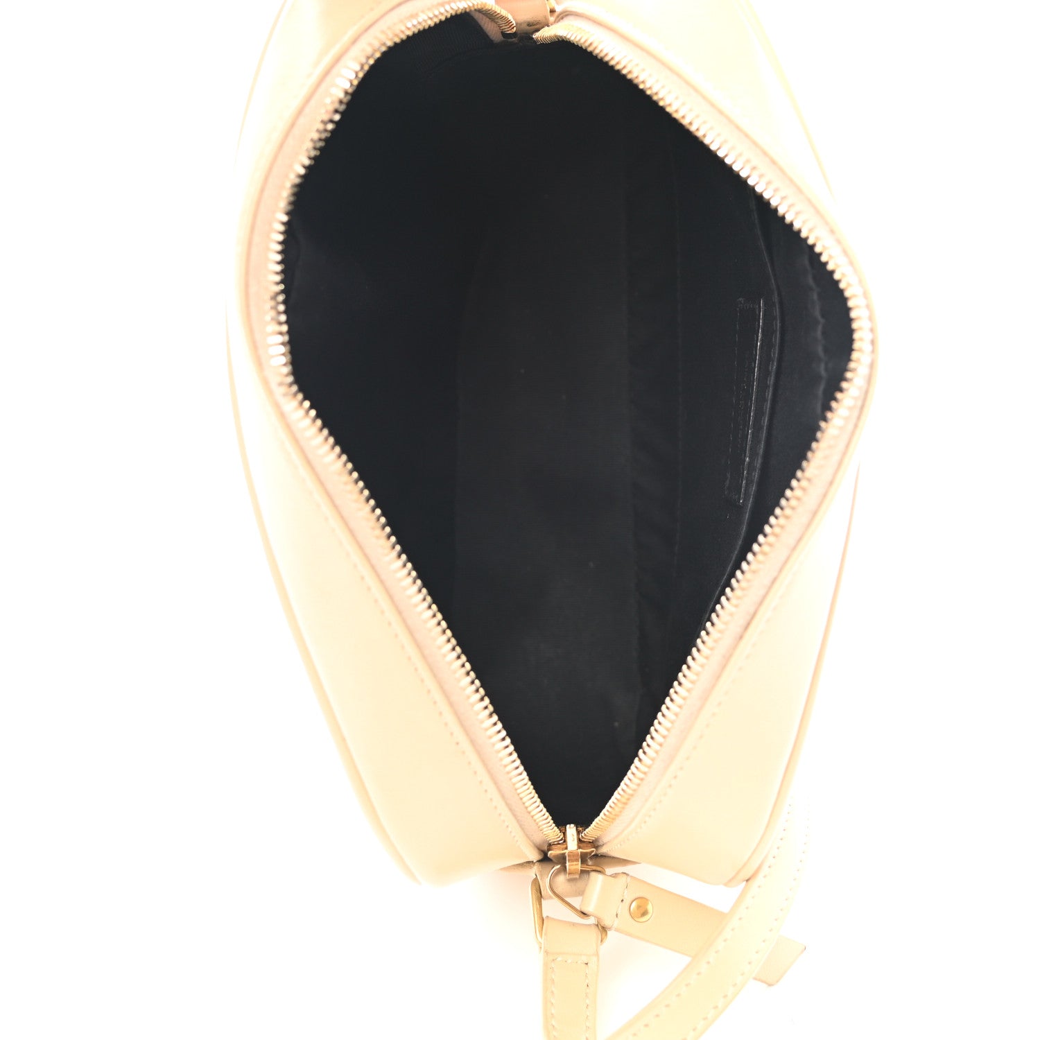 Saint Laurent Calfskin Matelasse Monogram Lou Camera Bag Ivory Natural 4 of 8