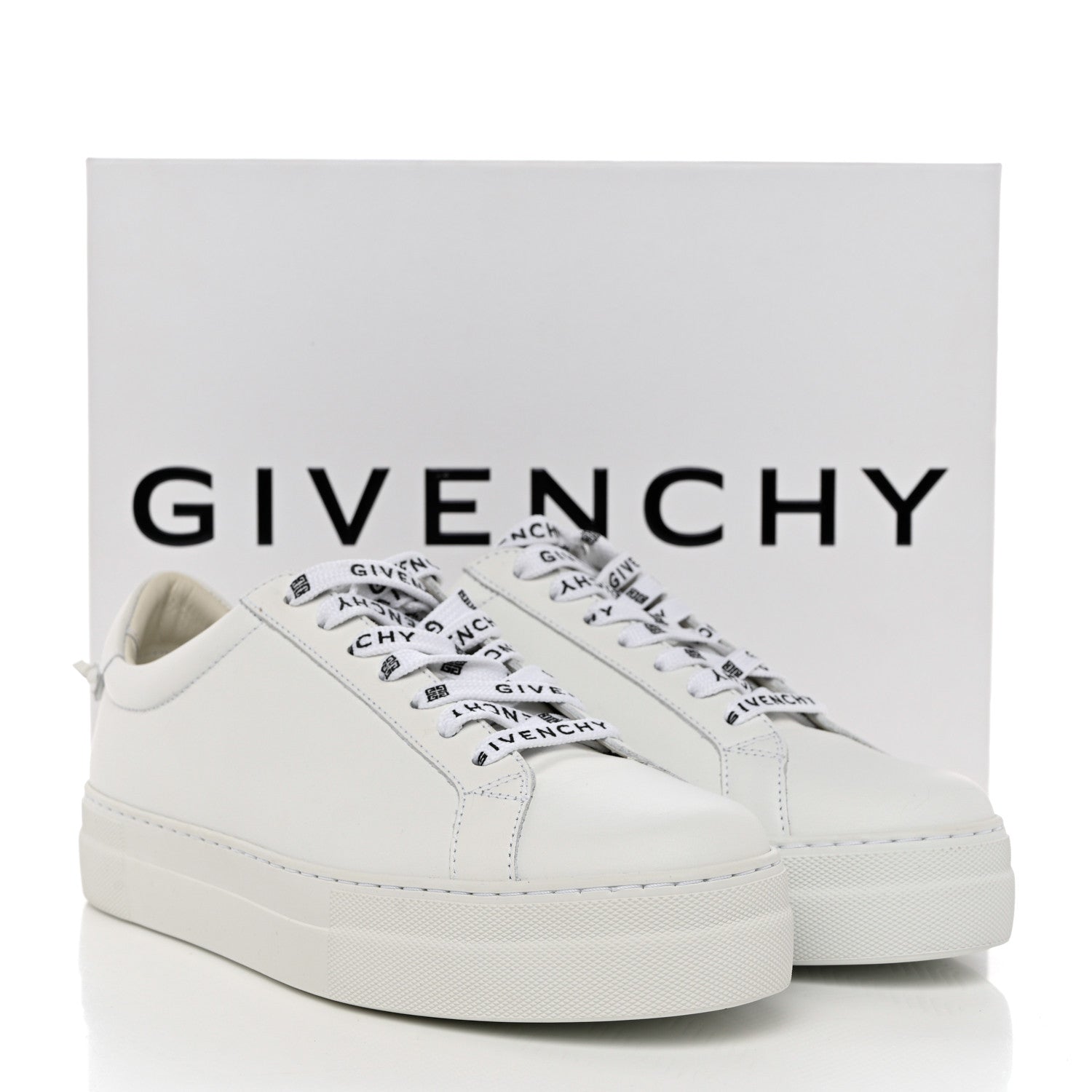 Givenchy Calfskin Womens Urban Street Sneakers 38 White 9 of 9