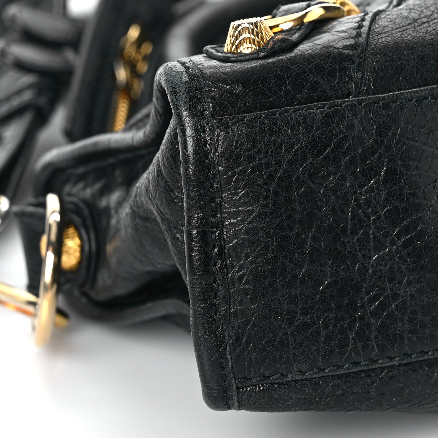 Agneau Giant 12 Gold Hardware Mini City Black