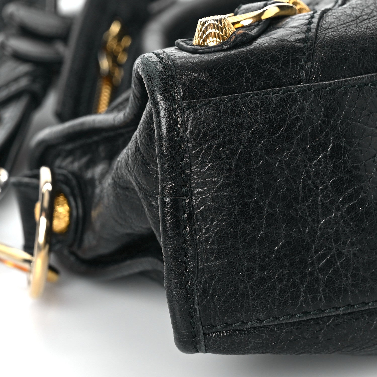 Balenciaga Agneau Giant 12 Gold Hardware Mini City Black 8 of 19