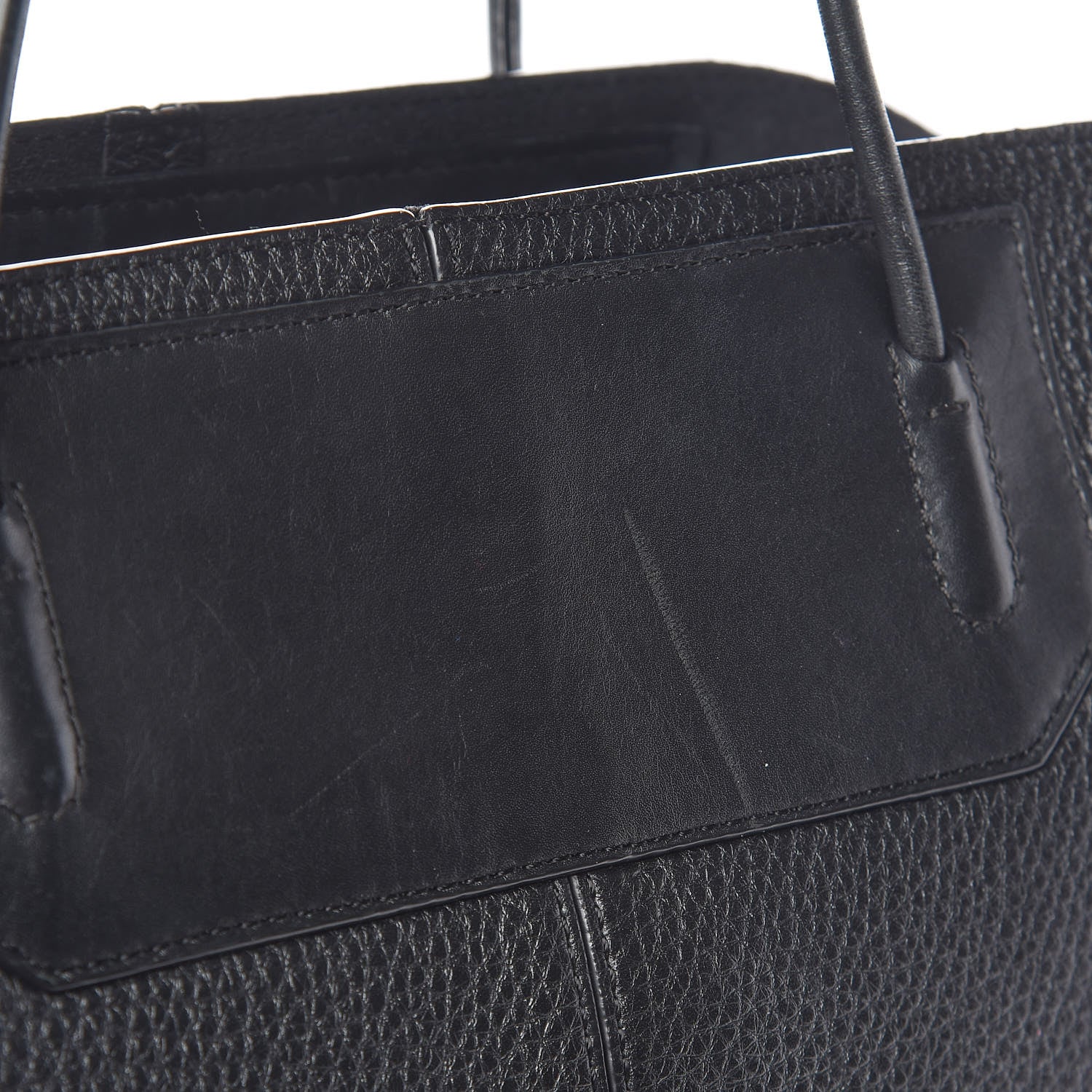 Alexander Wang Pebbled Calfskin Large Prisma Skeletal Tote Black Rose Gold Hardware 21 of 25