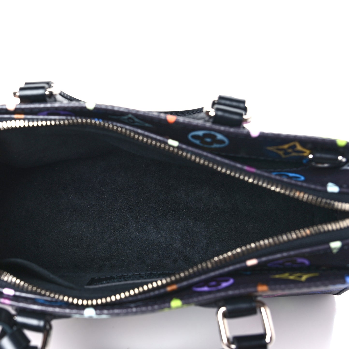 LV X TM Monogram Multicolor OnTheGo East West Black