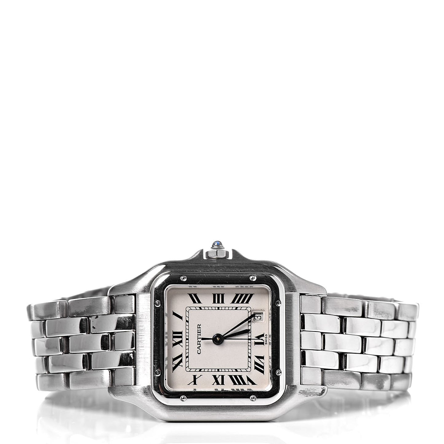 Stainless Steel 27mm Panthere Quartz Watch