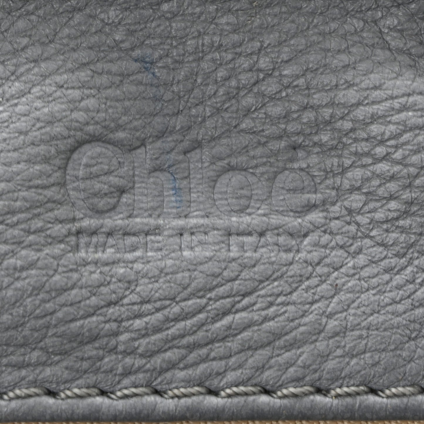 Calfskin Medium Paddington Satchel Blue