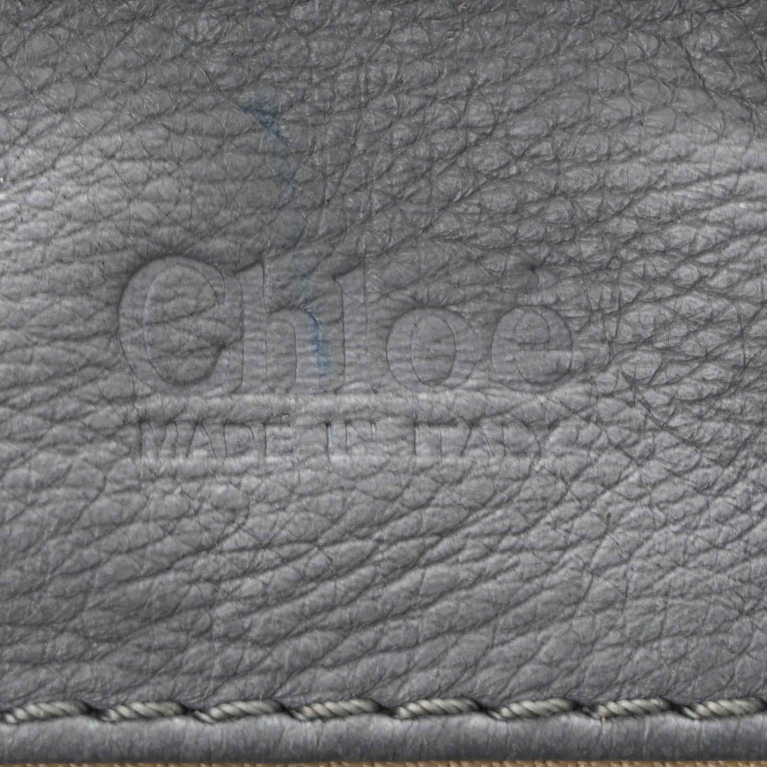 Chloe Calfskin Medium Paddington Satchel Blue 6 of 12