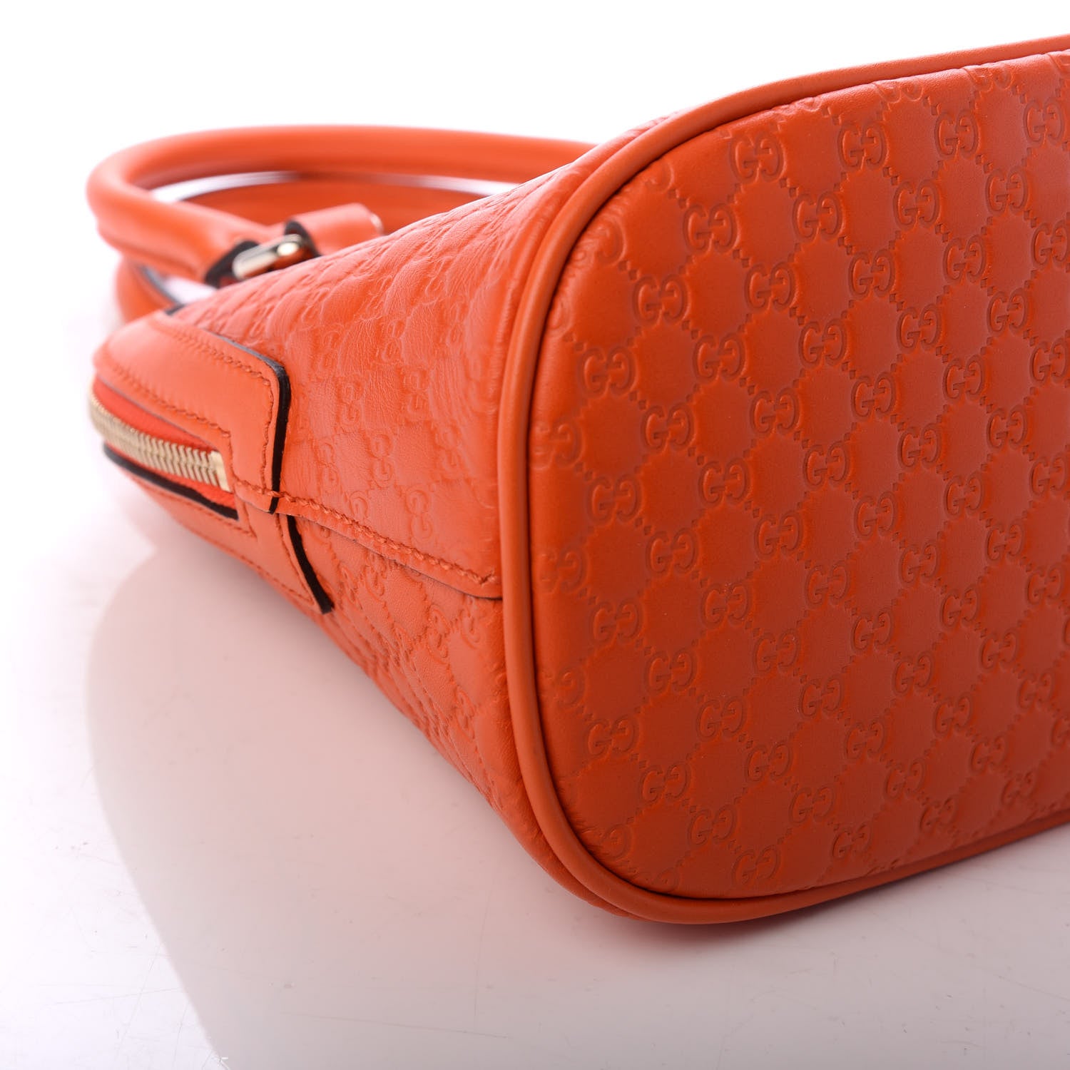 Gucci Microguccissima Mini Dome Bag Sun Orange 7 of 9