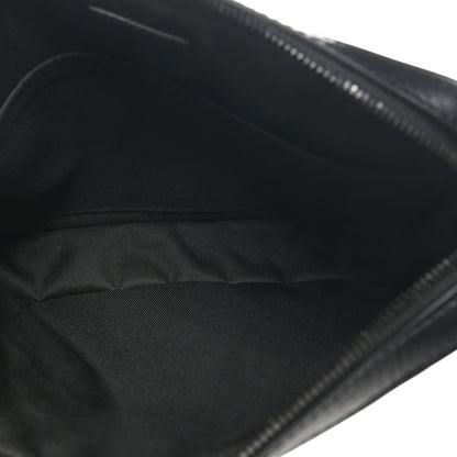 Louis Vuitton Calfskin Monogram Shadow Duo Messenger Black 5 of 10