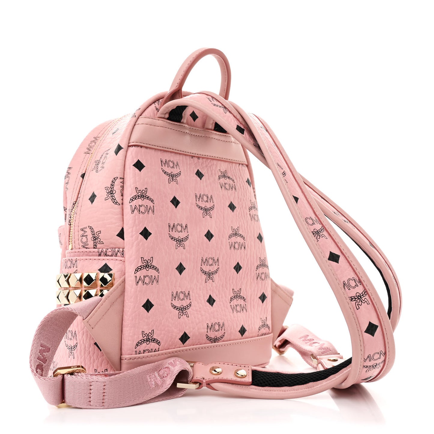 Visetos Side Stud Mini Stark Backpack Pink
