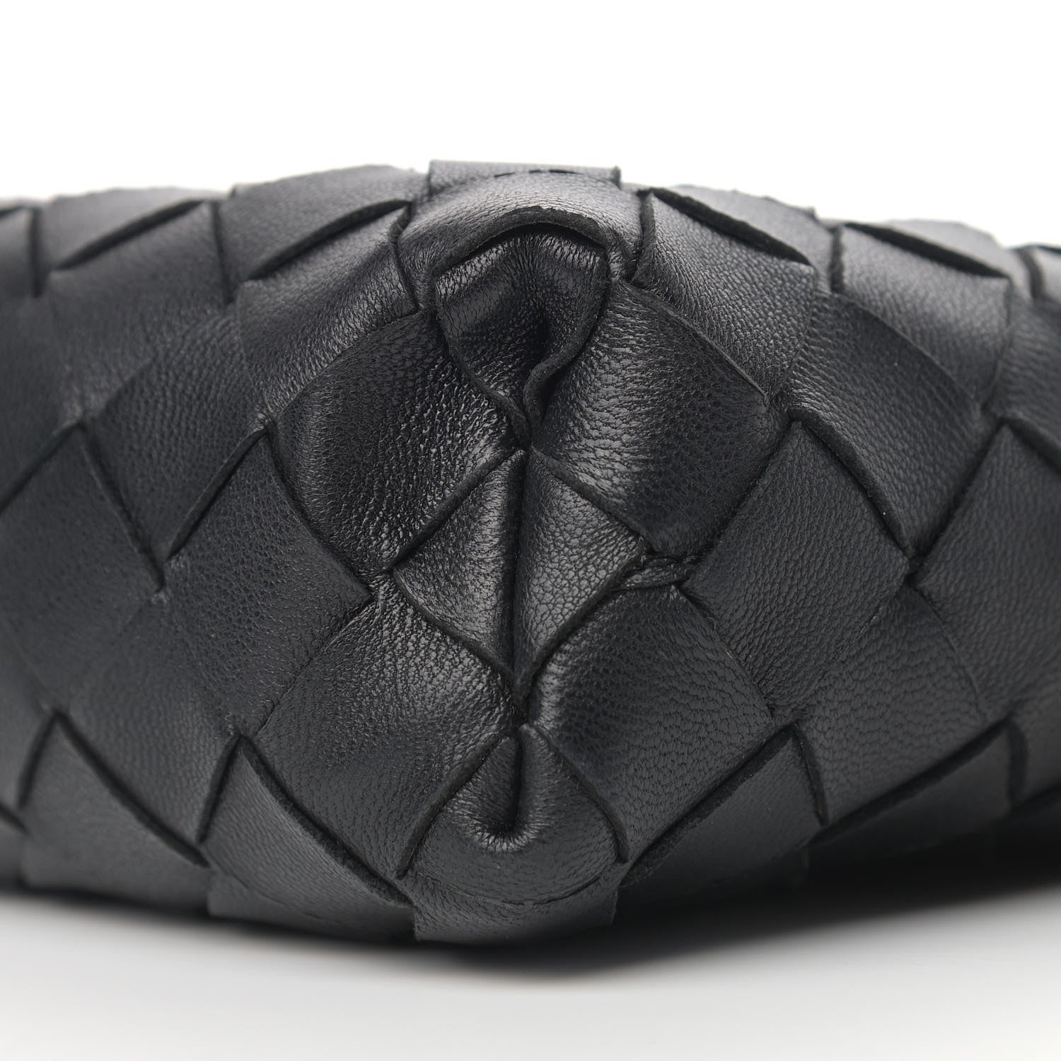 Bottega Veneta Nappa Intrecciato Nodini Mini Crossbody Black 9 of 9