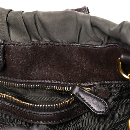Prada Tessuto Nylon Gaufre Tote Fumo 16 of 40