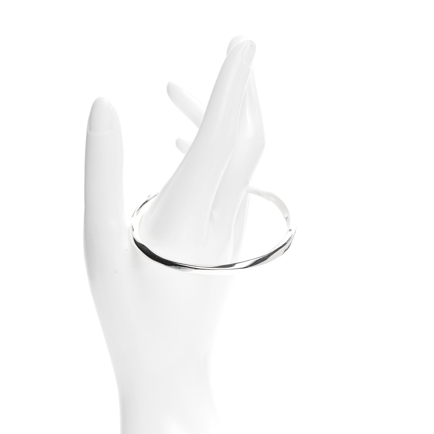 Sterling Silver Twist Bangle Bracelet
