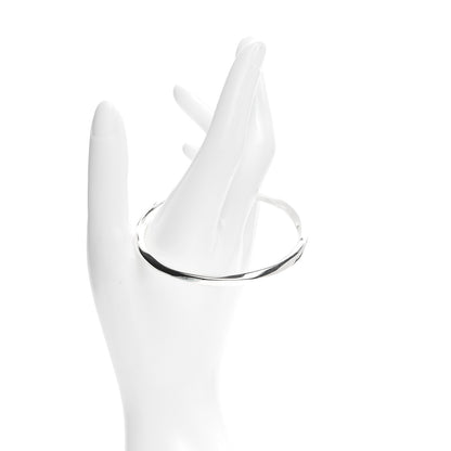 Tiffany Sterling Silver Twist Bangle Bracelet 2 of 4