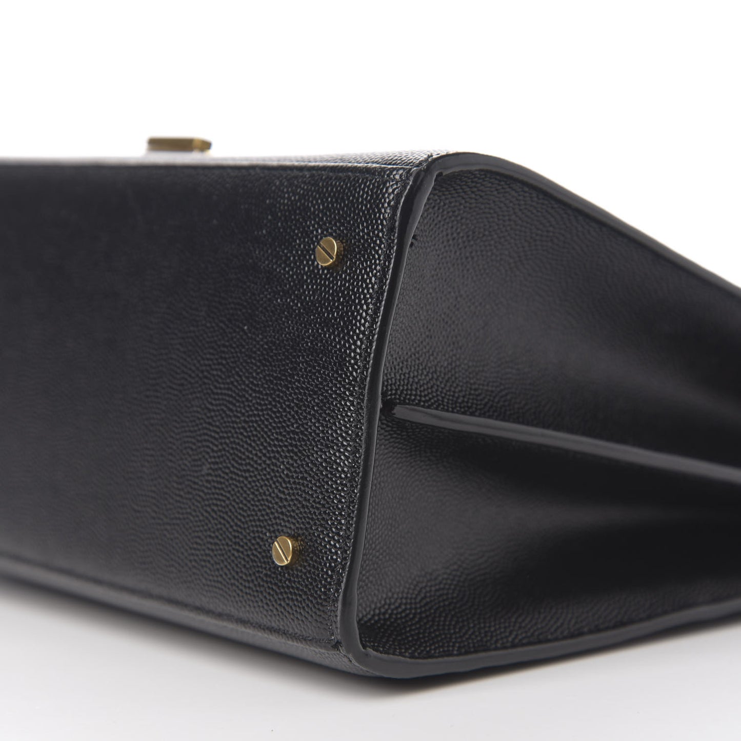 Grain de Poudre Medium Classic Monogram Cassandra Top Handle Black Rouge Legion