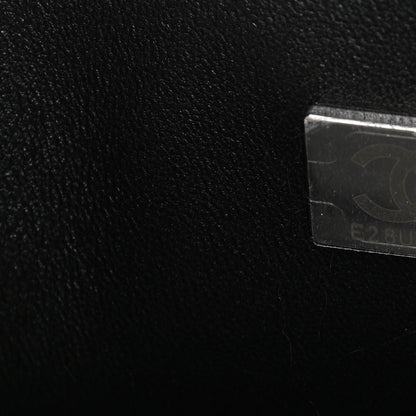 Chanel Lambskin Quilted Medium Double Flap So Black 7 of 11