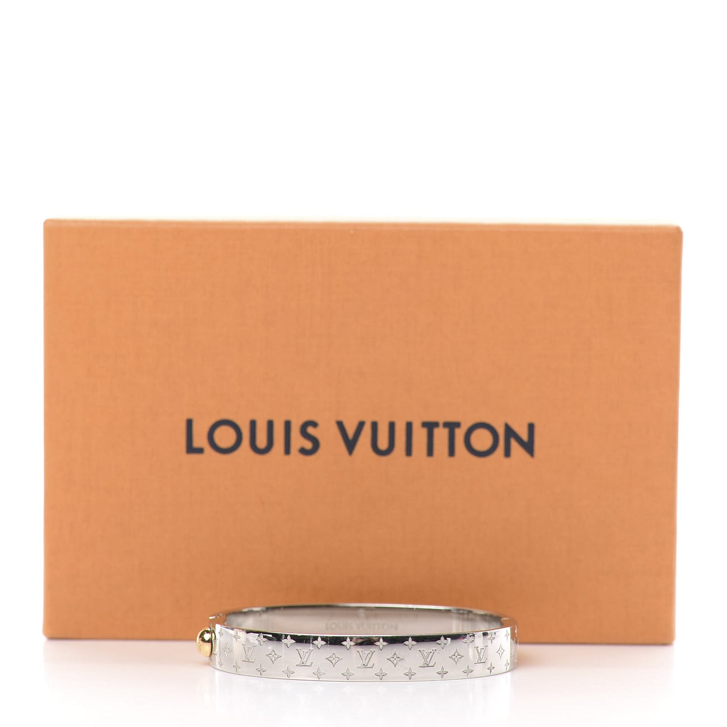 Palladium Monogram Nanogram Cuff M