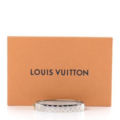 Louis Vuitton Palladium Monogram Nanogram Cuff M 6 of 6