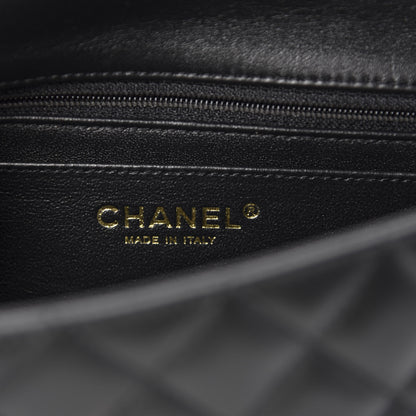 Chanel Lambskin Quilted Mini Rectangular Flap Black 9 of 11
